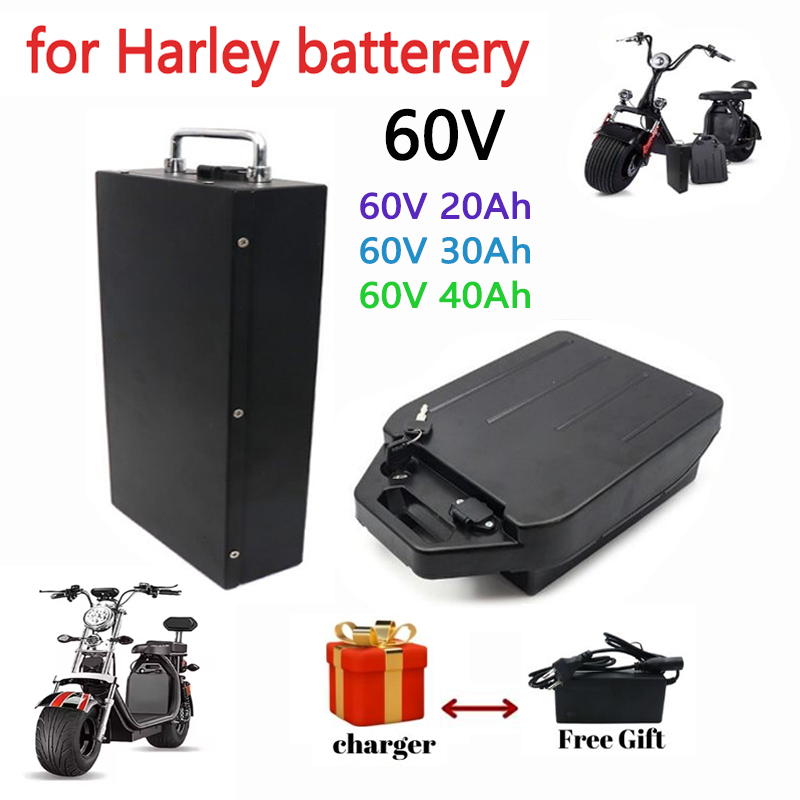 60V 50Ah Electric Scooter Battery - HarleyBattery 60V 20Ah 30Ah 40Ah Elektrische