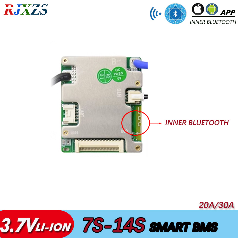 84V 50A Smart Bms Bluetooth - Bms 7S Tot 14S 30a/40a/50a Nmc/Lfp