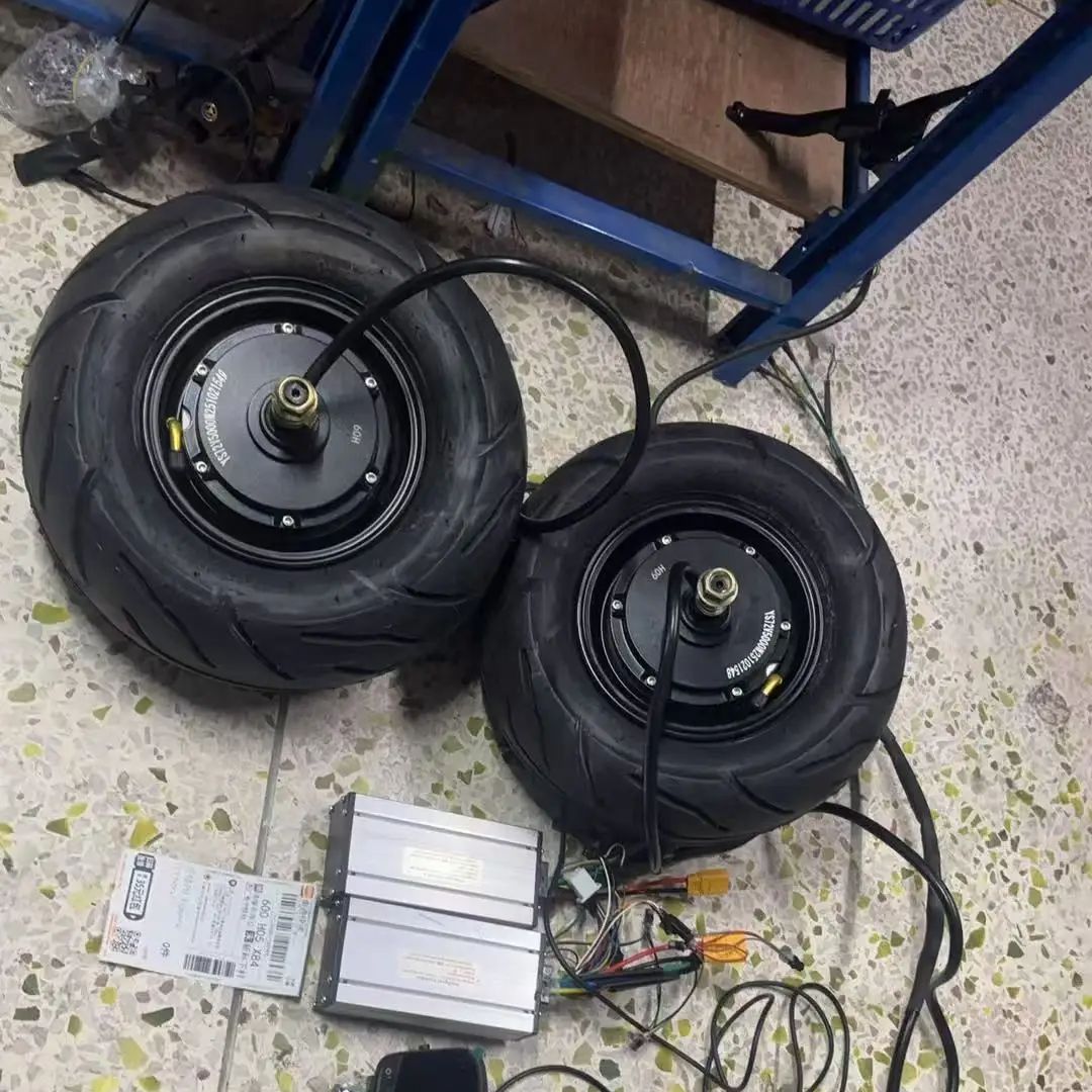 13 Inch 72V 5000W Brushless Motor - 4000W 5000W 6000W 60-magneet krachtige 72V