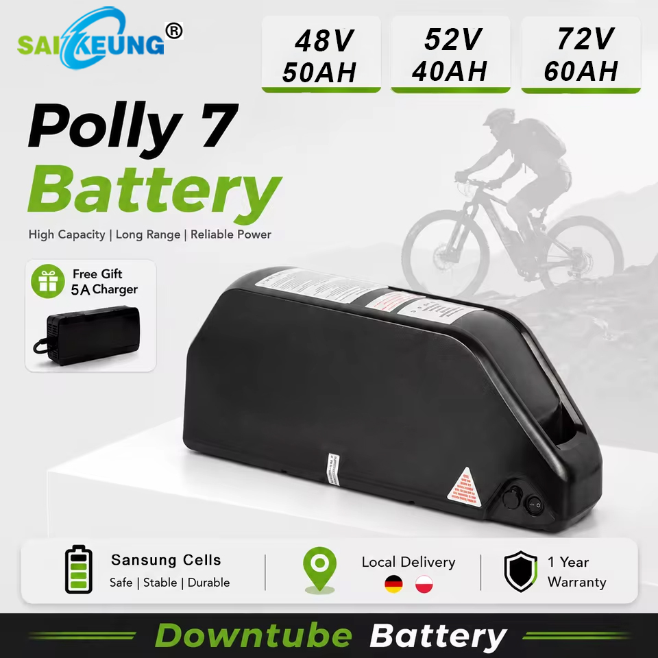 72V 50Ah 21700 Lithium Battery - E-bike cham-rider 36v 48v 52v 30ah
