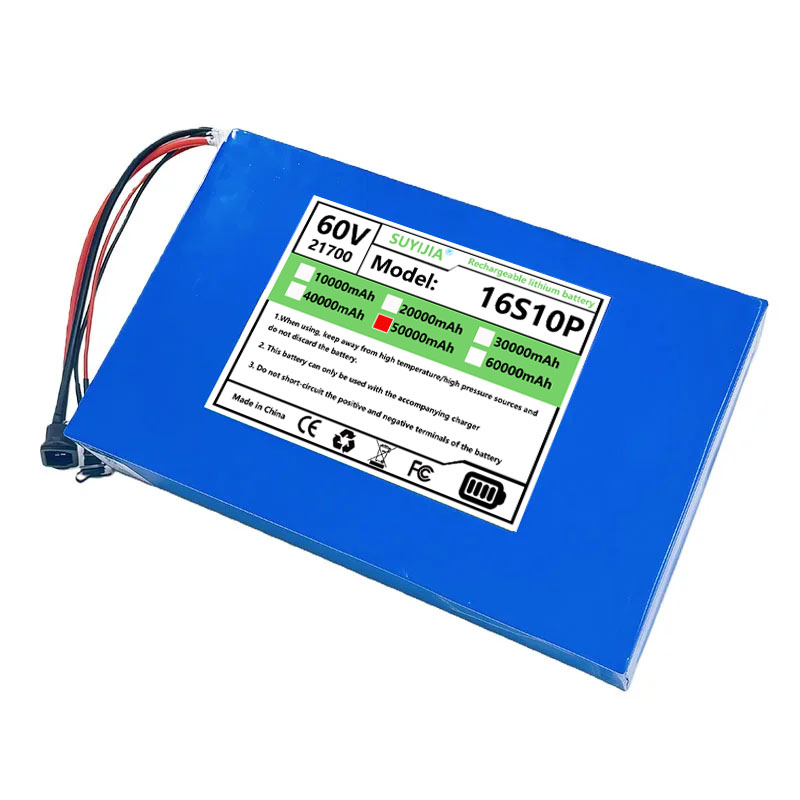 Nieuwe 60V 50Ah 40Ah 30Ah 20Ah - 60V 50Ah Electric Scooter Battery recensie en prijs