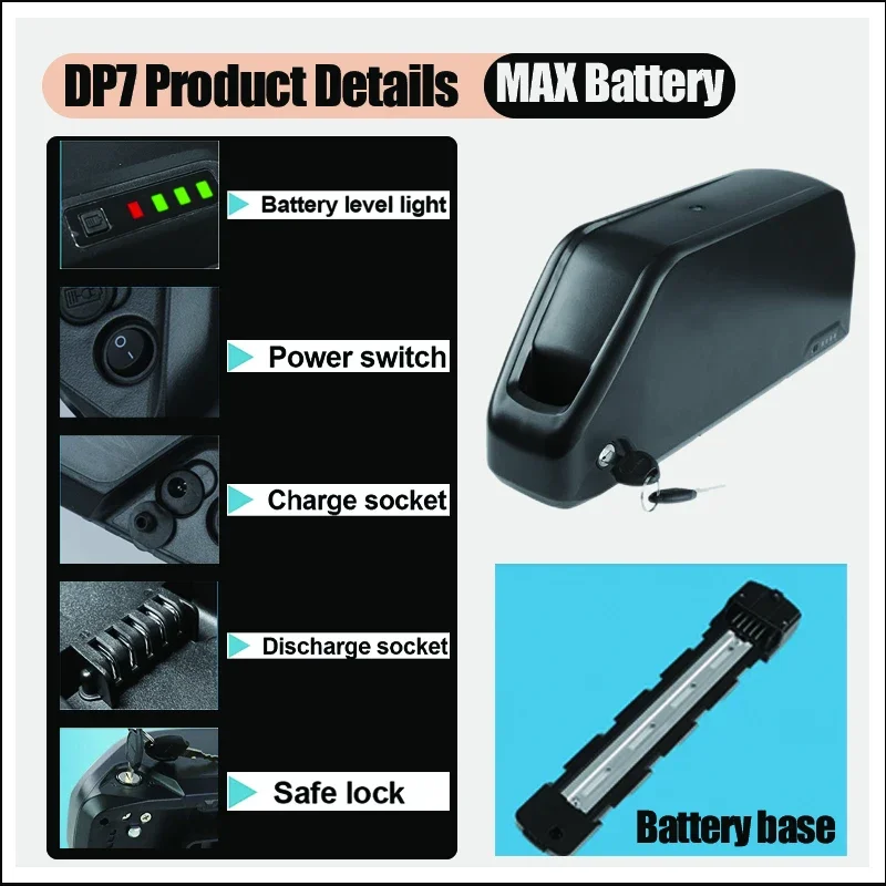 ChampionPolly Ebike 48v50ah Fi - 72V 50Ah 21700 Lithium Battery recensie en prijs