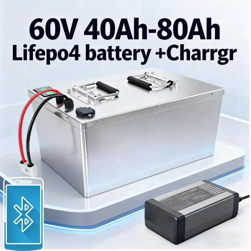60V LiFePO4-batterij 40Ah 50Ah - 60V 50Ah Electric Scooter Battery recensie en prijs