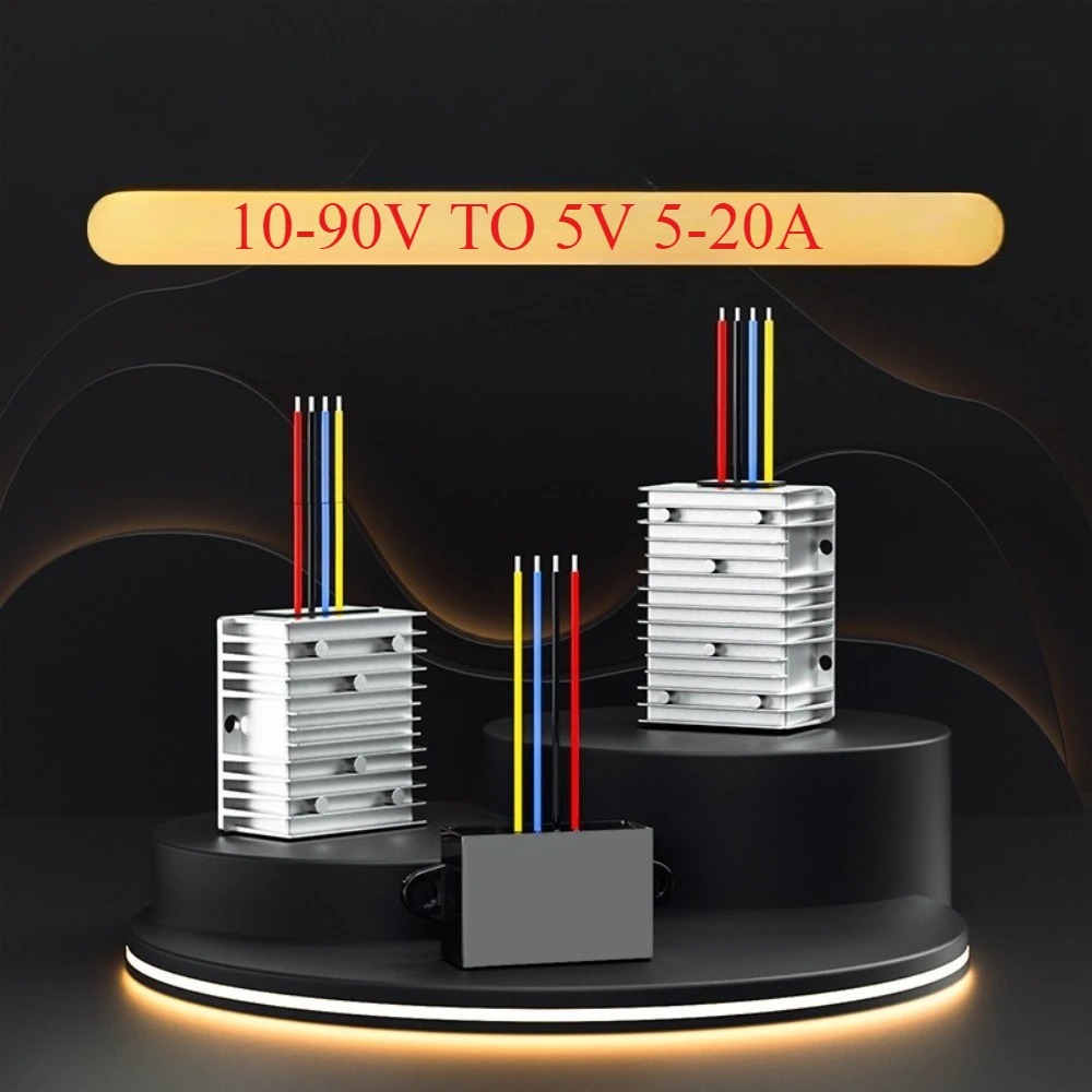 DC 10-90V naar 5V Converter 5  - 72V 15A Fast Charger recensie en prijs