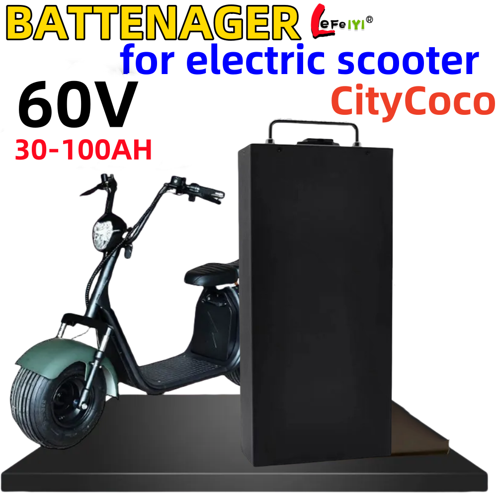 Harley Citycoco 60v 100Ah elek - 60V 50Ah Electric Scooter Battery recensie en prijs