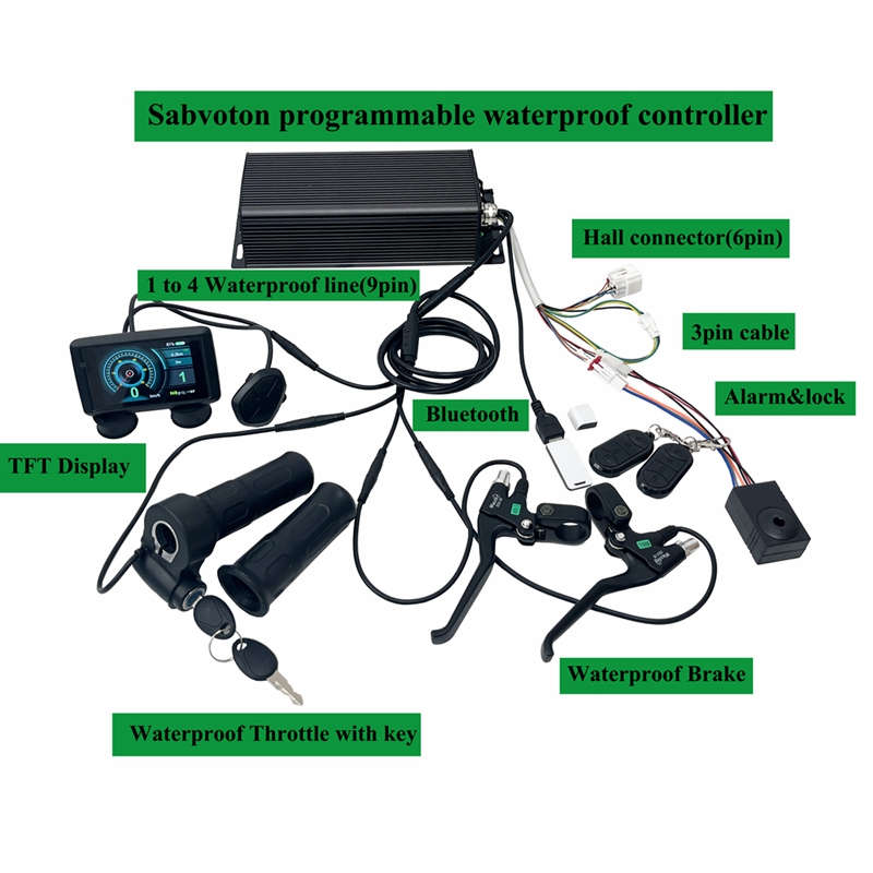 Sabvoton(MQCON) SVMC V2 72V 80 - 72V 100A Sabvoton Controller recensie en prijs